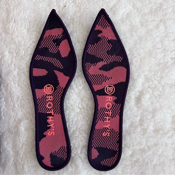 Rothy’s Pointed Toe Flats rose double stitch - Picture 8 of 8